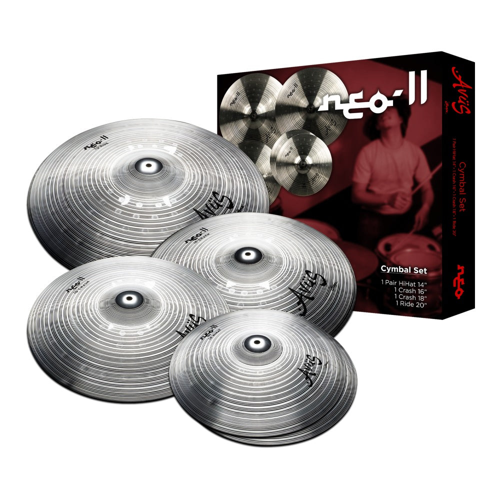Avus Neo 1 Silver 5 Piece Cymbal Pack