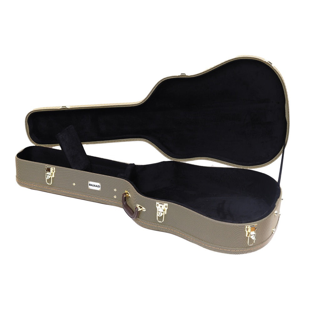Bajaao Acoustic Guitar Hardshell Case in Tweed - Open Box