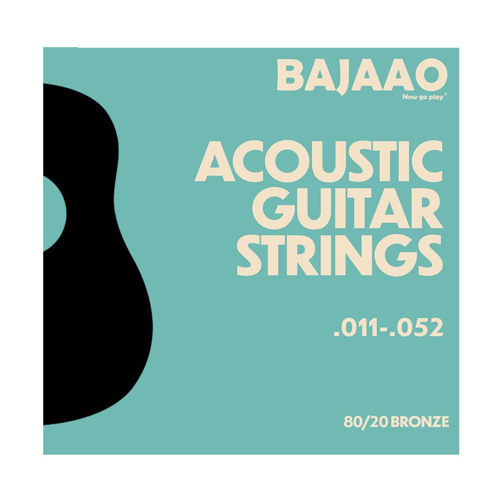 Bajaao 80/20 Bronze Acoustic Guitar String Set