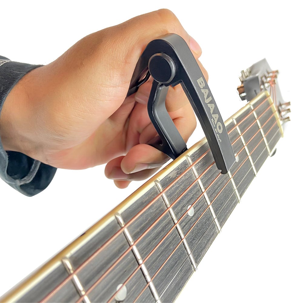 Bajaao Metal Capo For Guitar, Ukulele, Mandolin & Banjo - Open Box