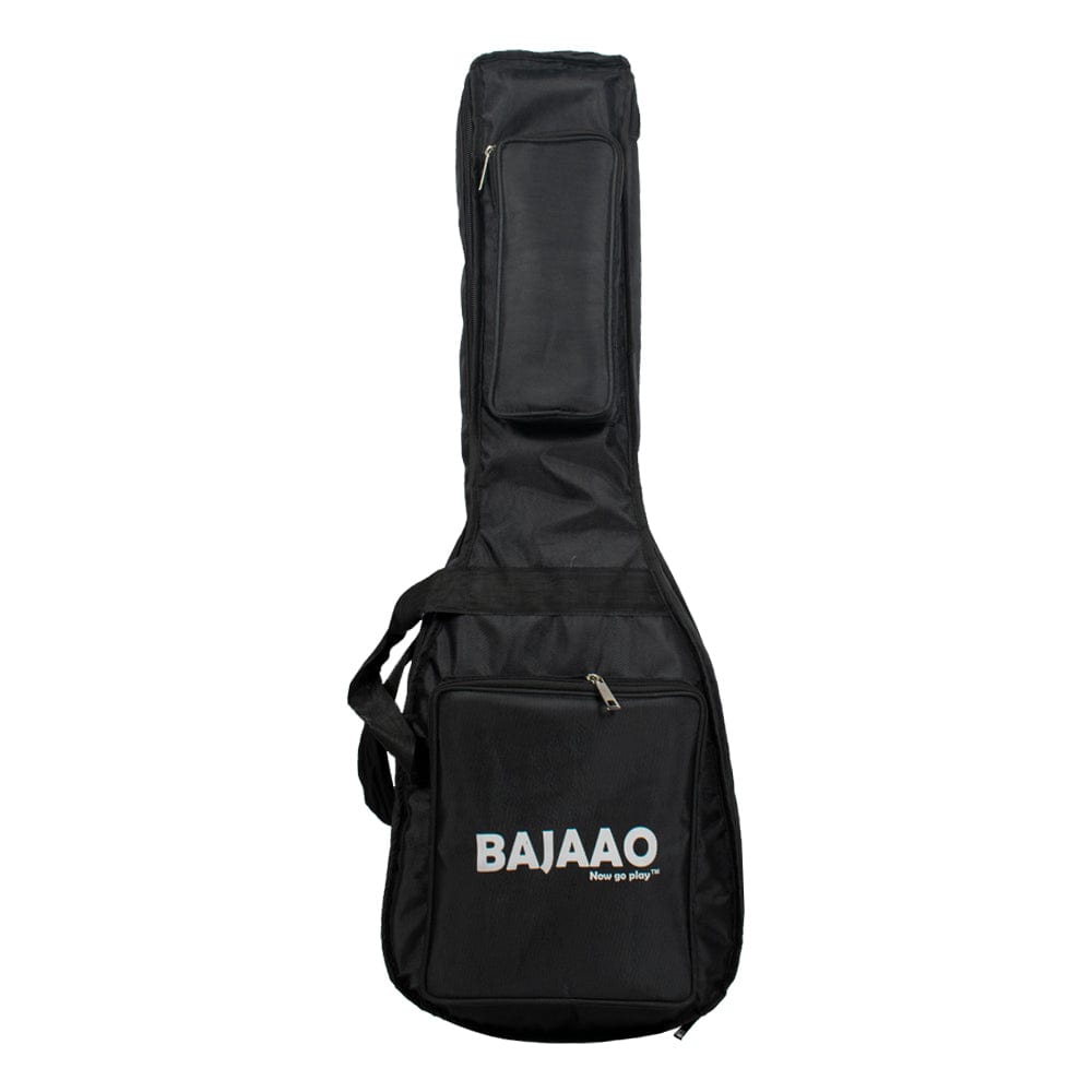 Bajaao Dual Electric Guitar Gig Bag with 12mm Padding for 2 Electric Guitars