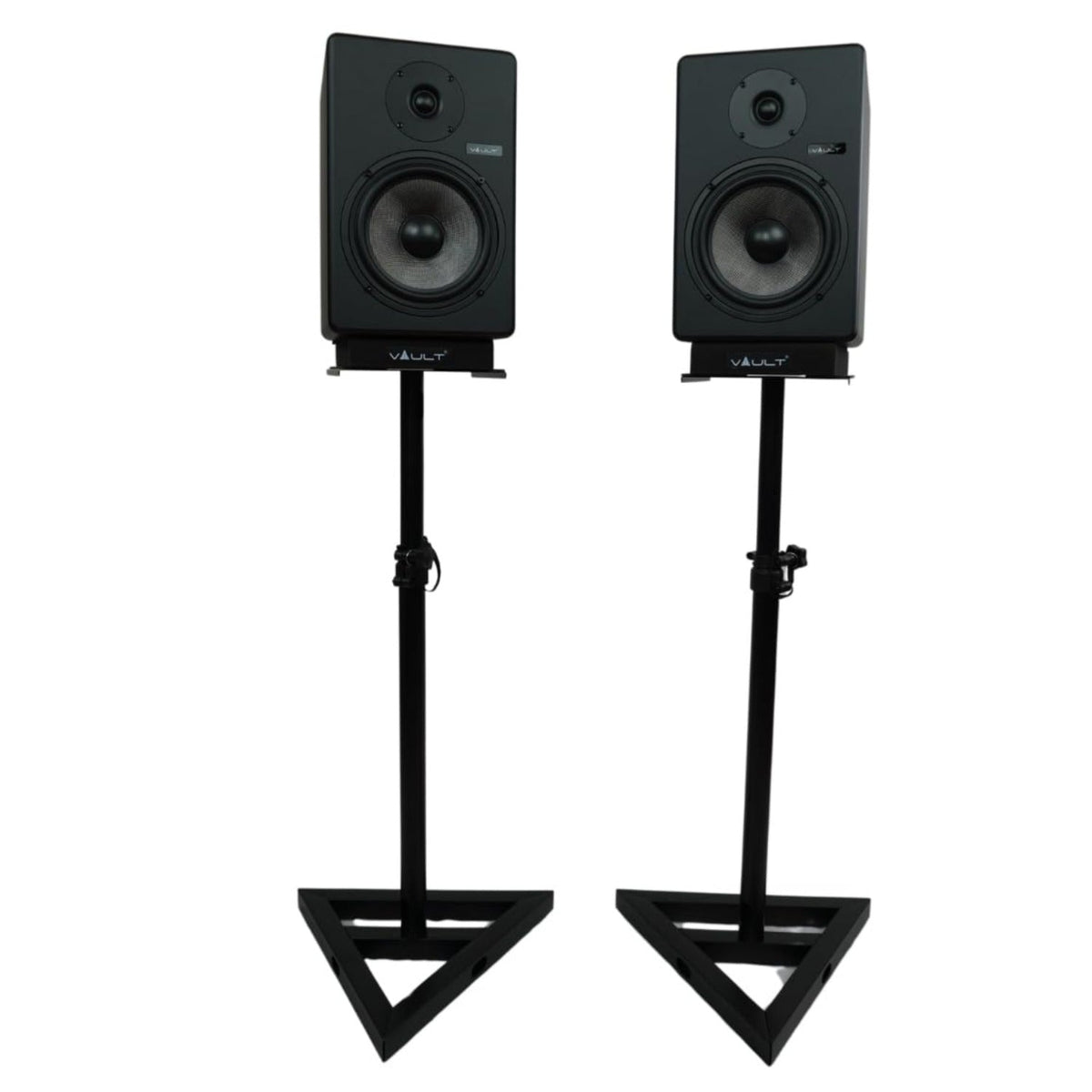 BAJAAO MS-100 Studio Monitor Stand Pair - Sturdy, Adjustable, and Reliable