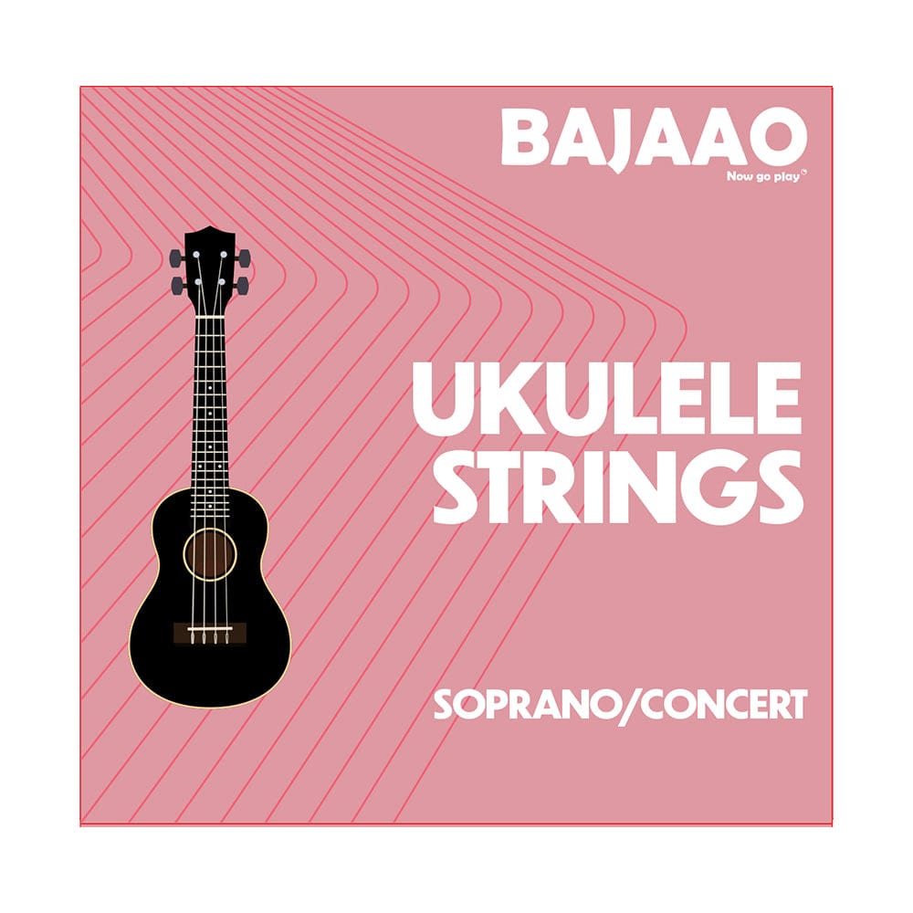 Bajaao Soprano and Concert Clear Ukulele Strings