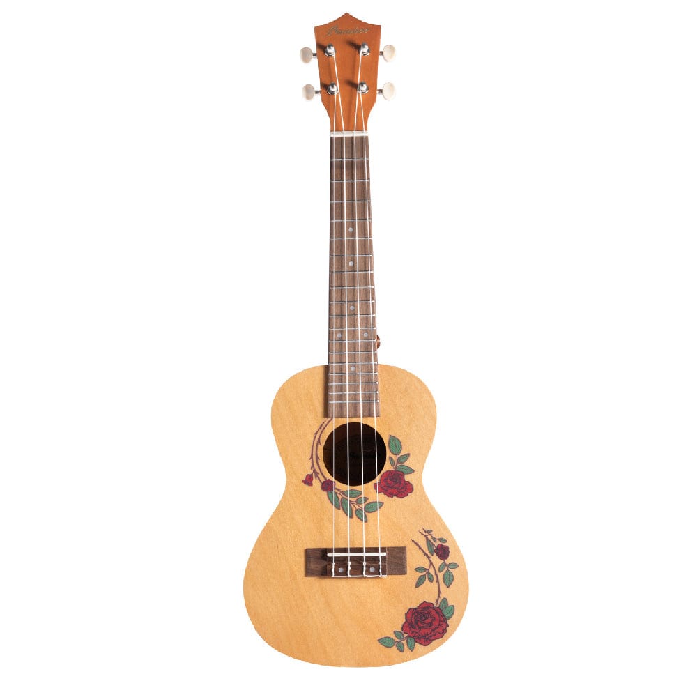 Bamboo New Generation Flower Line Series Concert Ukulele with Gig Bag