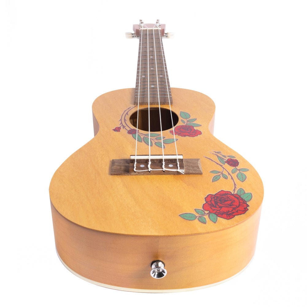 Bamboo New Generation Flower Line Series Concert Ukulele with Gig Bag