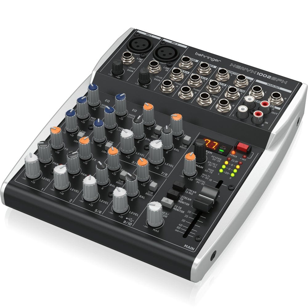 Behringer Xenyx 1002 SFX Premium 10-Input Analog Mixer