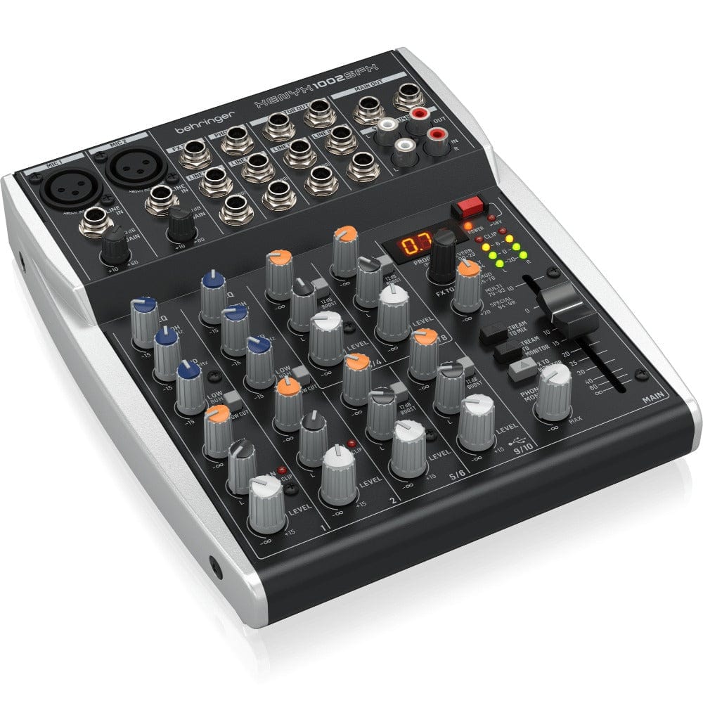 Behringer Xenyx 1002 SFX Premium 10-Input Analog Mixer