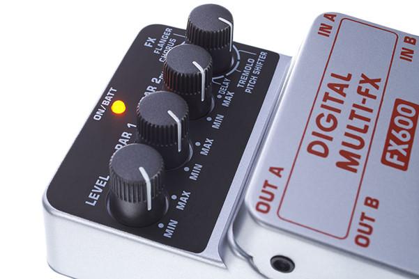 Behringer FX600 Digital Multi-FX Guitar Effects Pedal - Open Box