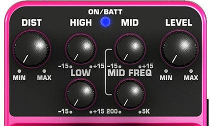 Behringer UM300 Ultra Metal Distortion Guitar Effects Pedal - Open Box