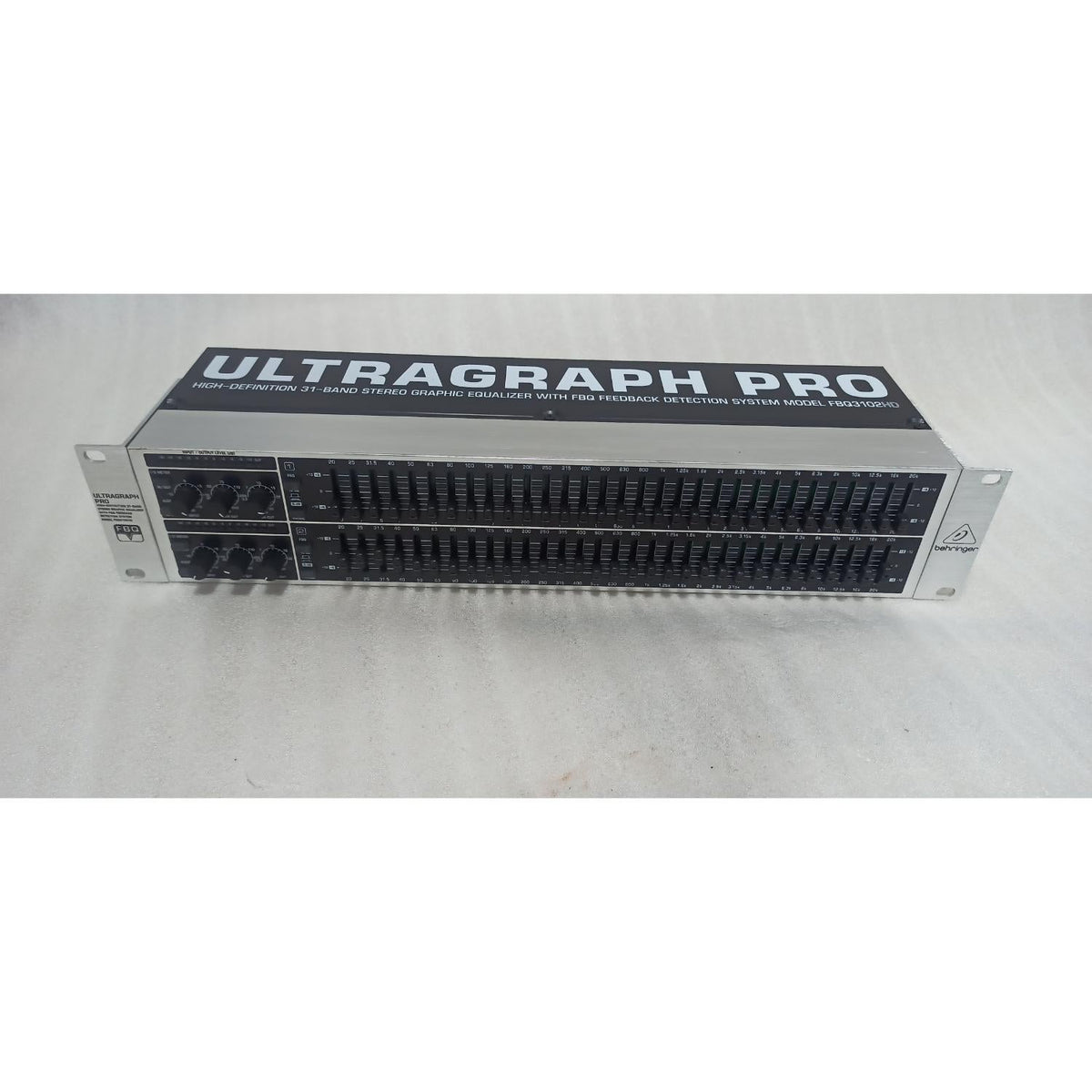 Behringer FBQ3102HD Ultragraph Pro Signal Processors - Open Box