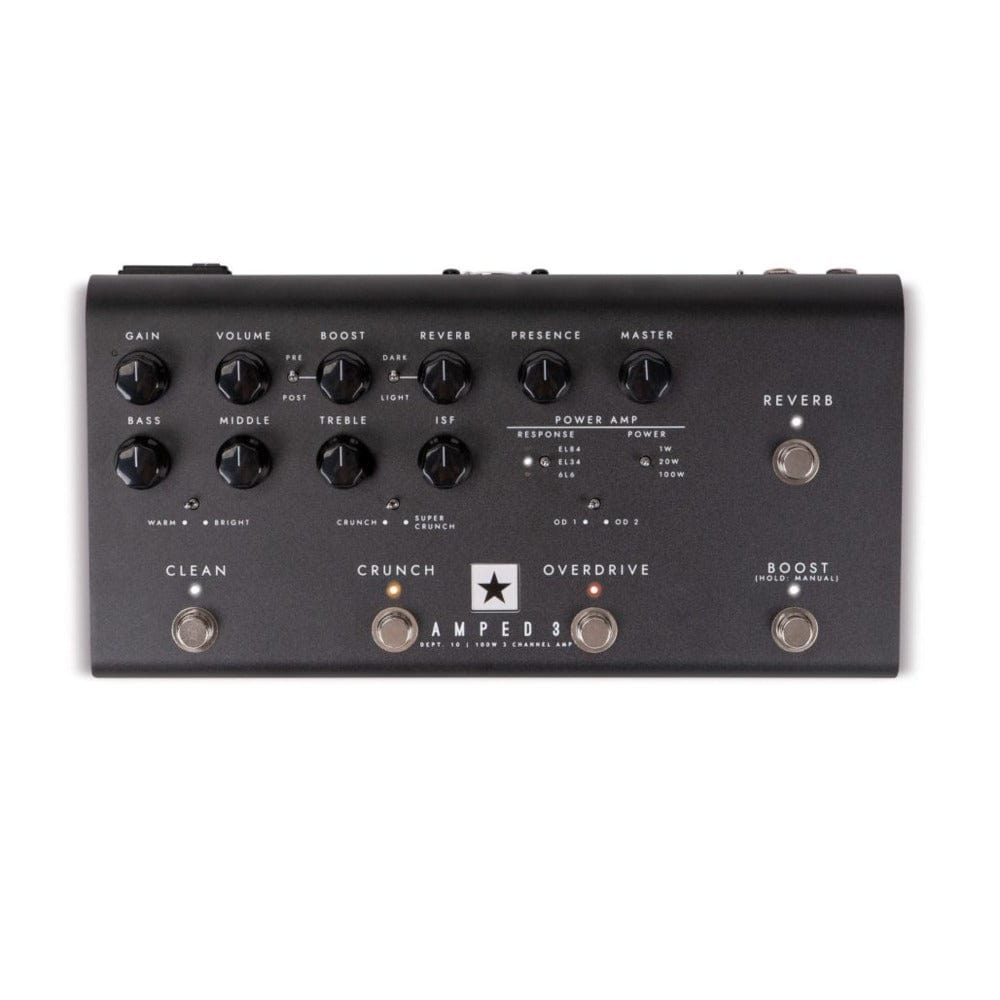 Blackstar Dept. 10 Amped 3 100W Multi Channel High-Gain Guitar Amplifier Pedal with Presets