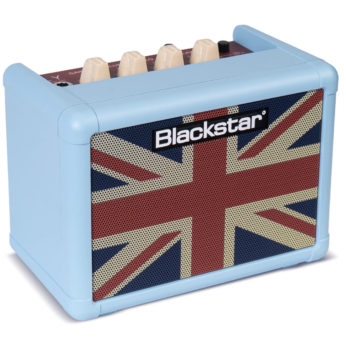 Blackstar Fly 3 Baby Blue Union Flag Special Guitar Combo Amplifiers