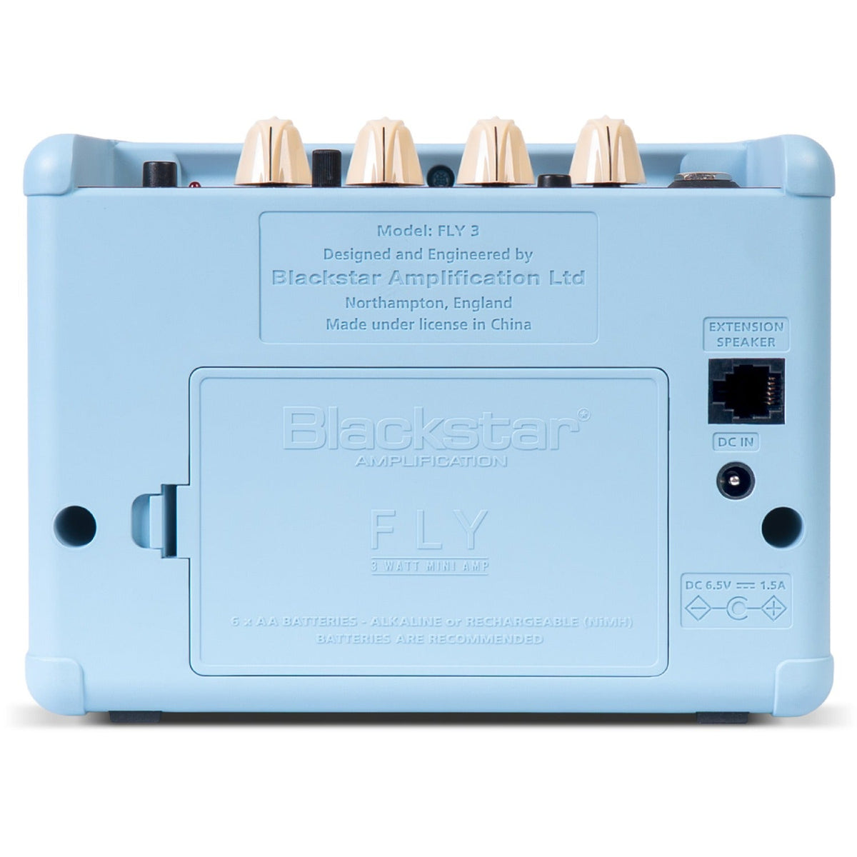 Blackstar Fly 3 Baby Blue Union Flag Special Guitar Combo Amplifiers