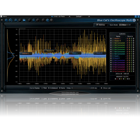 Blue Cat OsciloscopeMulti Oscilloscope – Professional Audio Software & Plugin