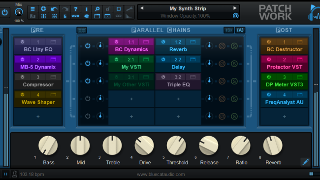 Blue Cat Patchwork Modular Effect – Professional Audio Software & Plugin
