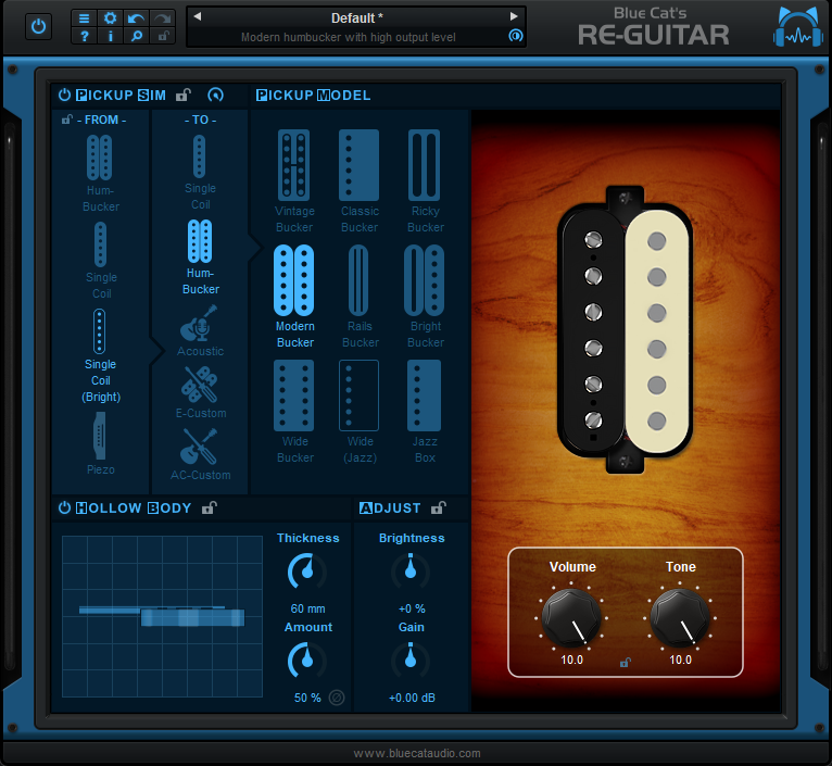 Blue Cat Re-Guitar Guitar Amp Simulator – Professional Audio Software & Plugin