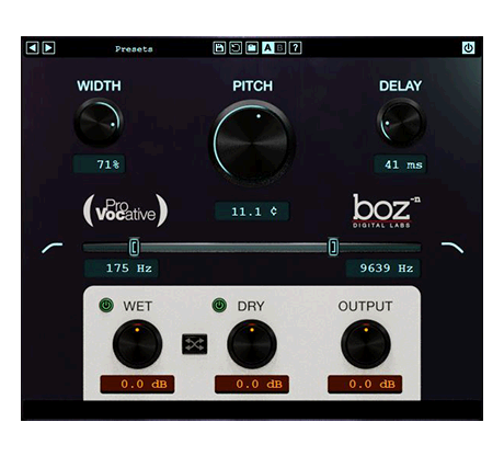 Boz ProVocative Distortion Effect – Professional Audio Software & Plugin