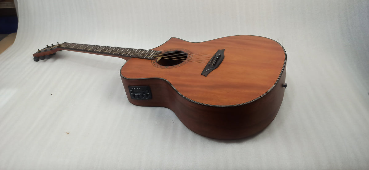 Bromo BAT4MCE Tahoma Series Solid Top 6 String Electro Acoustic Guitar - Open Box
