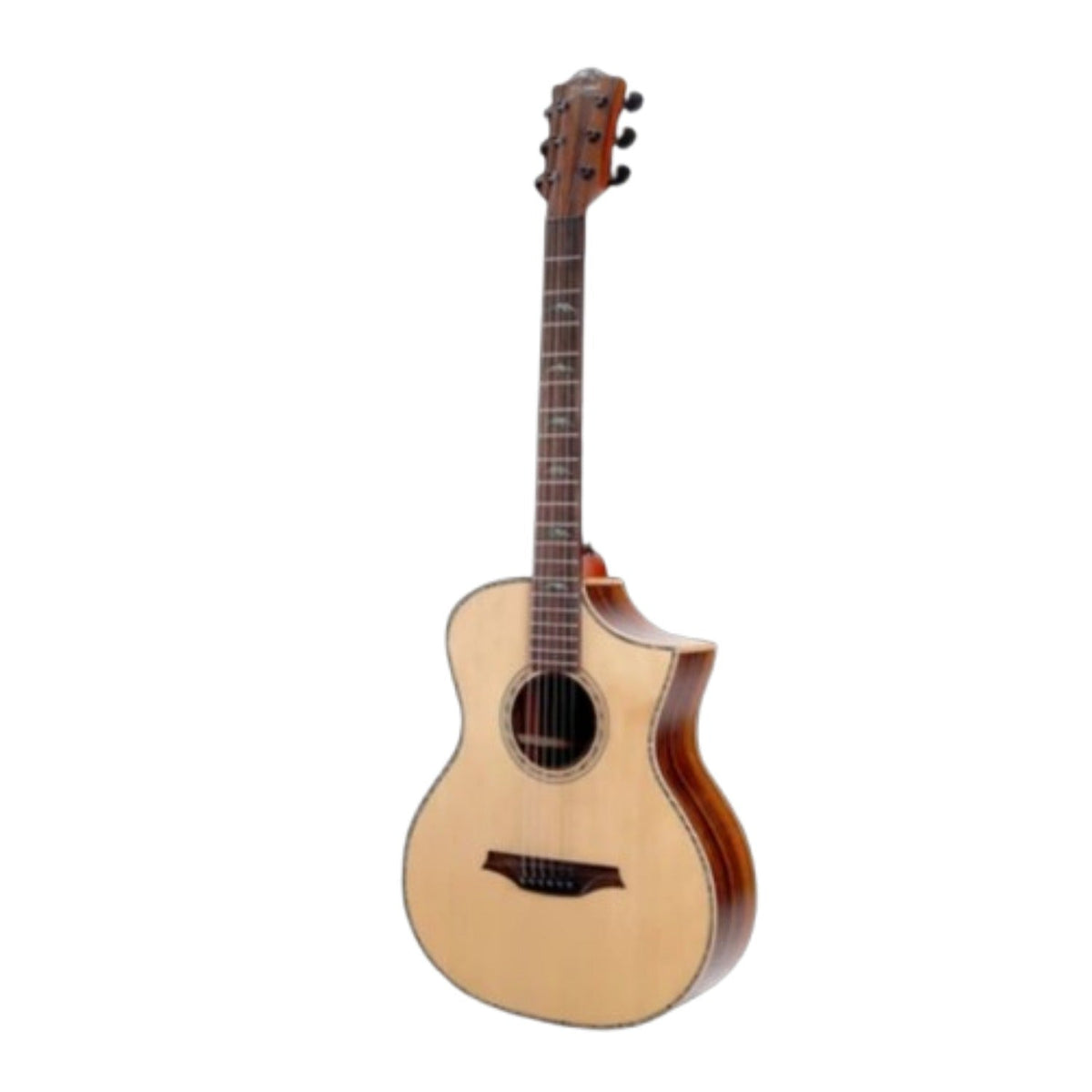 Bromo BAR5CE Concert All Solid Body Electro Acoustic Guitar - Natural