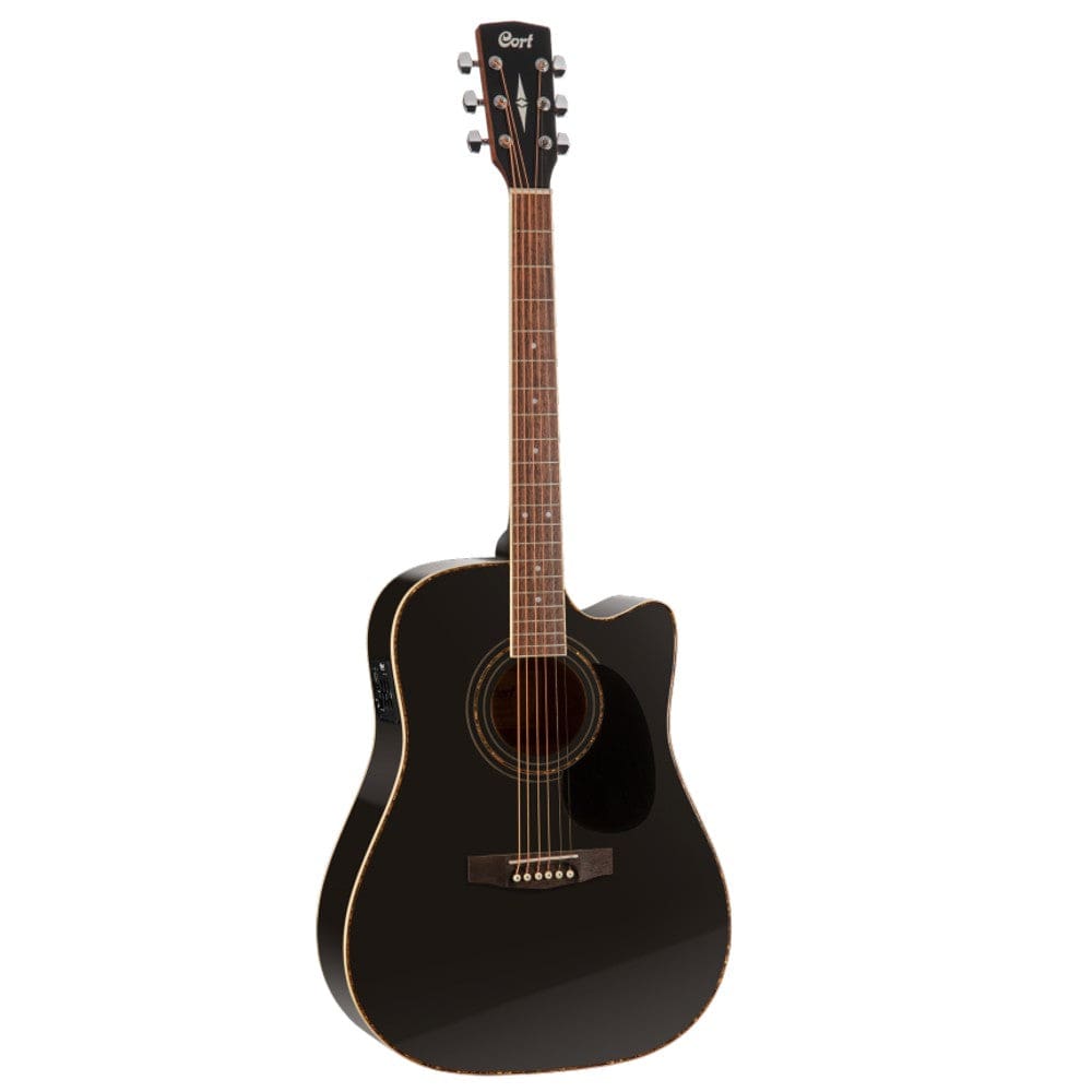 Cort AD880CE Cutaway Electro Acoustic Guitar with Gigbag, Strap, Polishing Cloth, Pick and Ebook