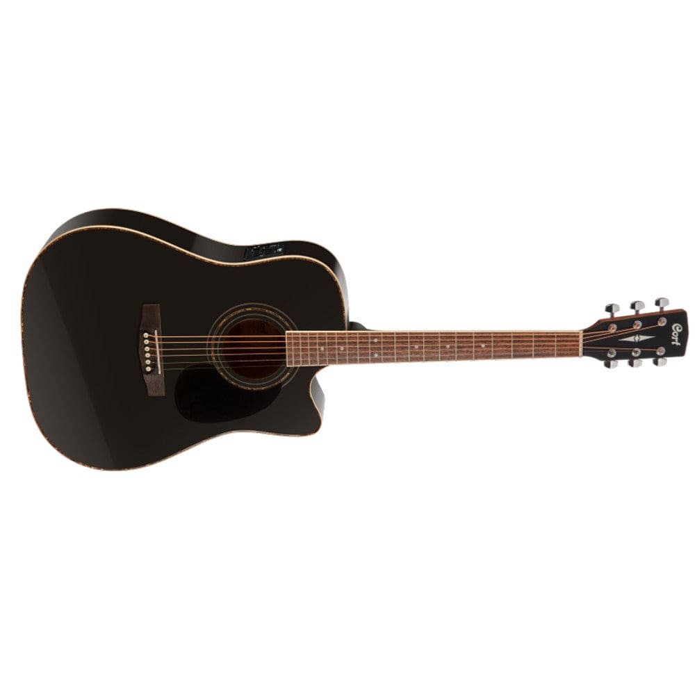 Cort AD880CE Cutaway Electro Acoustic Guitar with Gigbag, Strap, Polishing Cloth, Pick and Ebook