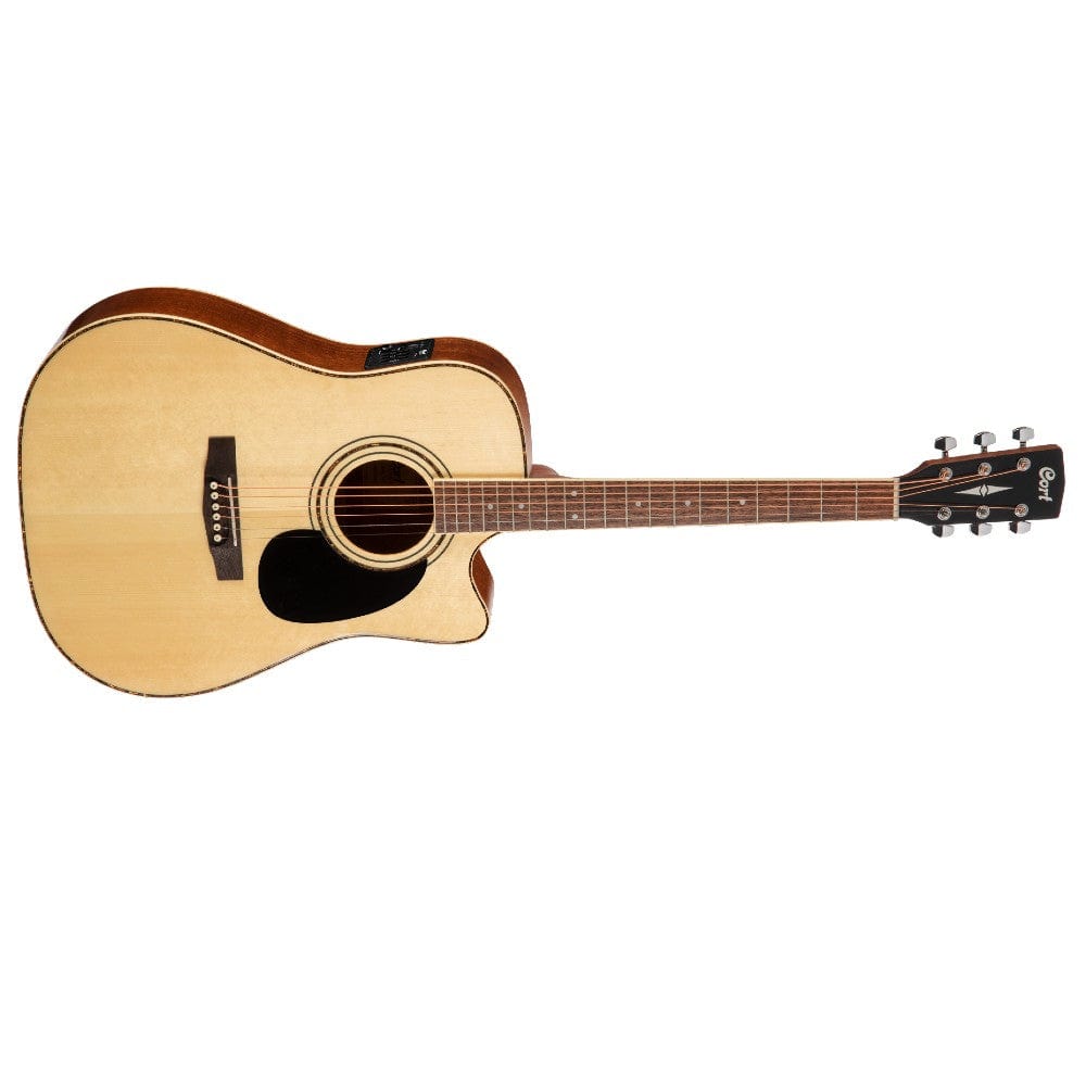 Cort AD880CE Cutaway Electro Acoustic Guitar with Gigbag, Strap, Polishing Cloth, Pick and Ebook