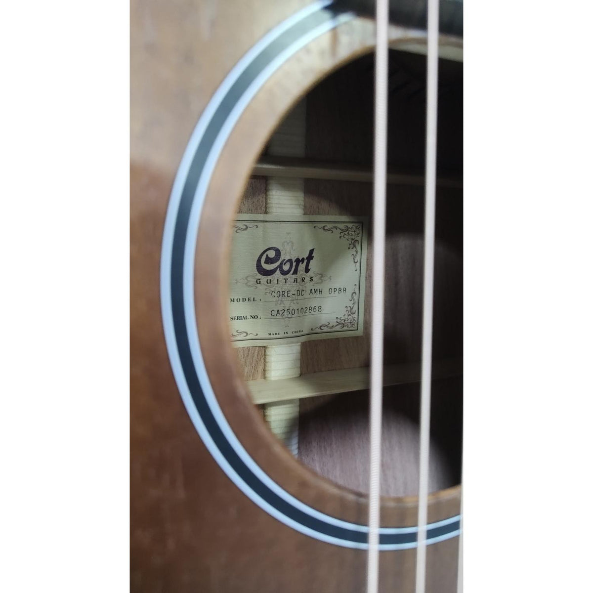 Cort Core Series Core DC All Mahogany Electro Acoustic Guitar - Open Box B Stock