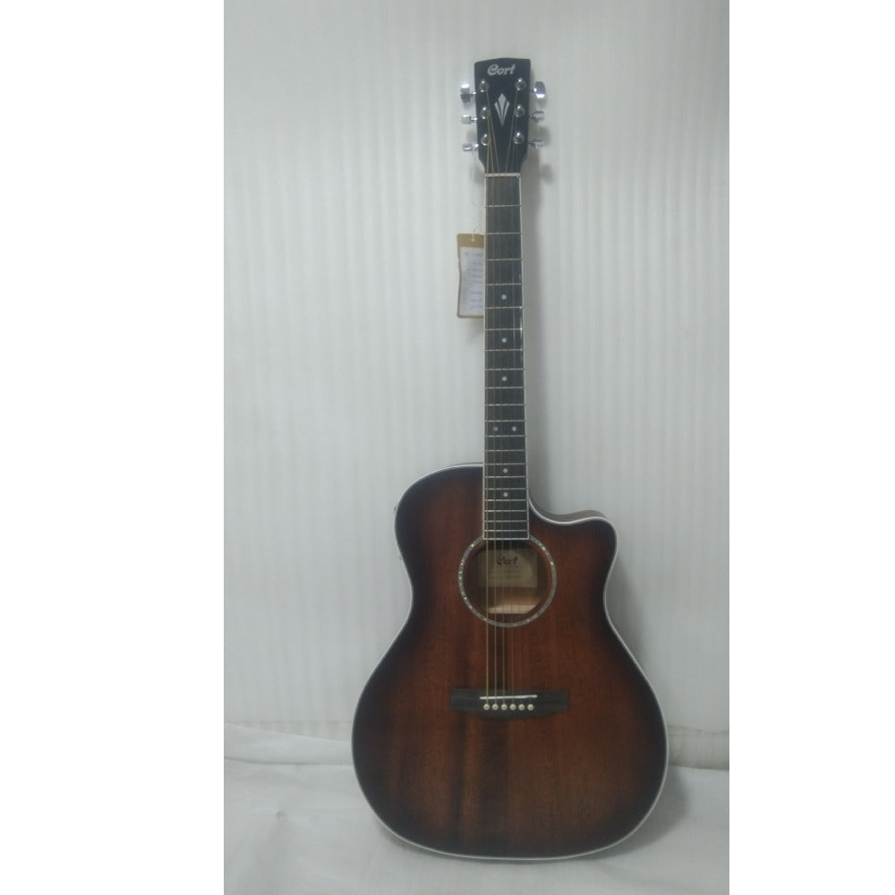 Cort GA-MEDX M-OP 6-Strings Electro Acoustic Guitar - Open Pore - Open Box B Stock
