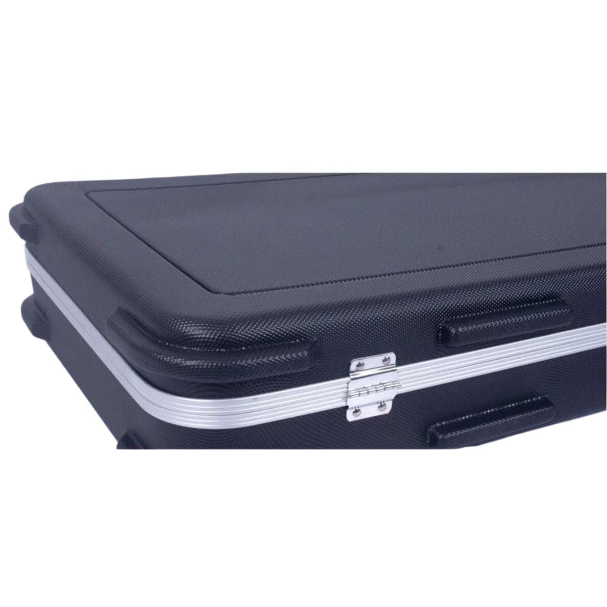 Crossrock CRA860BBK Bass Guitar Case ABS Molded for Both 4 String & 6 String - Black