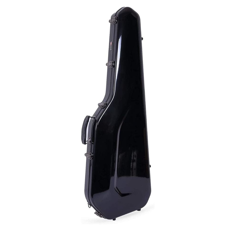 Crossrock CRF-2020GSTBK Deluxe Fiberglass Case for Tele and Strat Style Electric Guitars - Black