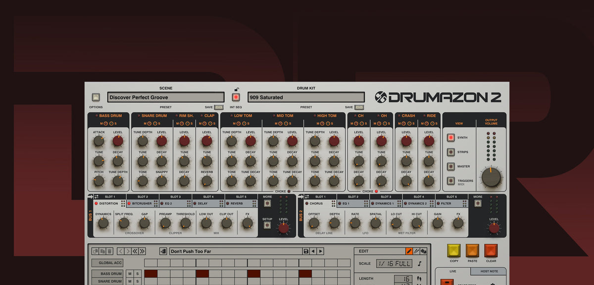 D16 Drumazon 2 Drum Synthesizer – Professional Audio Software & Plugin