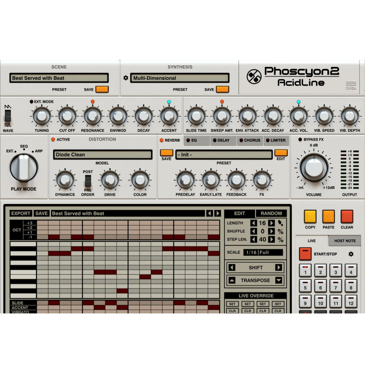 D16 Phoscyon 2 Synthesizer – Professional Audio Software & Plugin