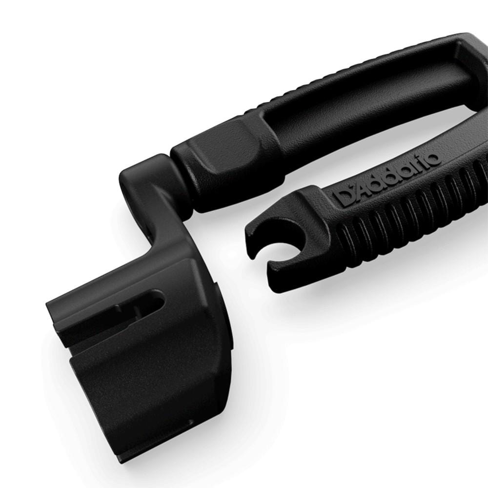 D'Addario DP0002 Pro Winder Guitar String Winder- Black - Open Box