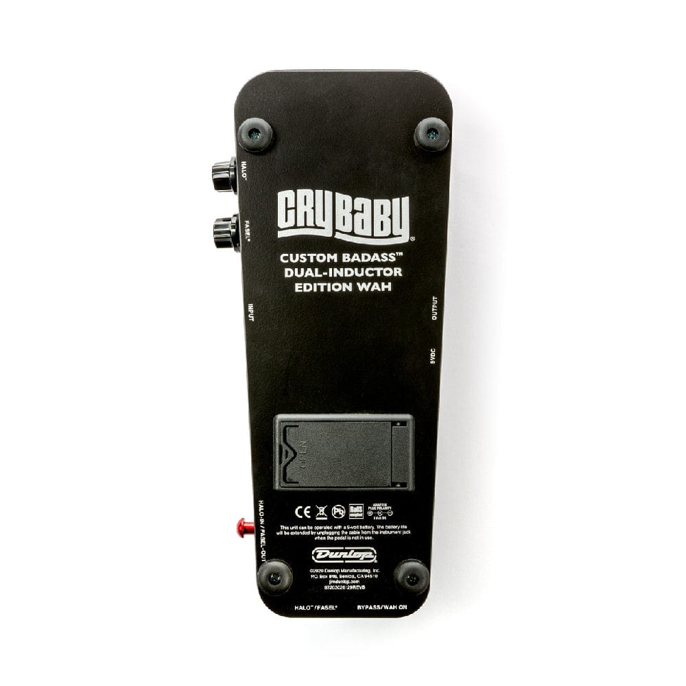 Dunlop GCB65 Cry Baby Custom Badass Dual-Inductor Wah Pedal
