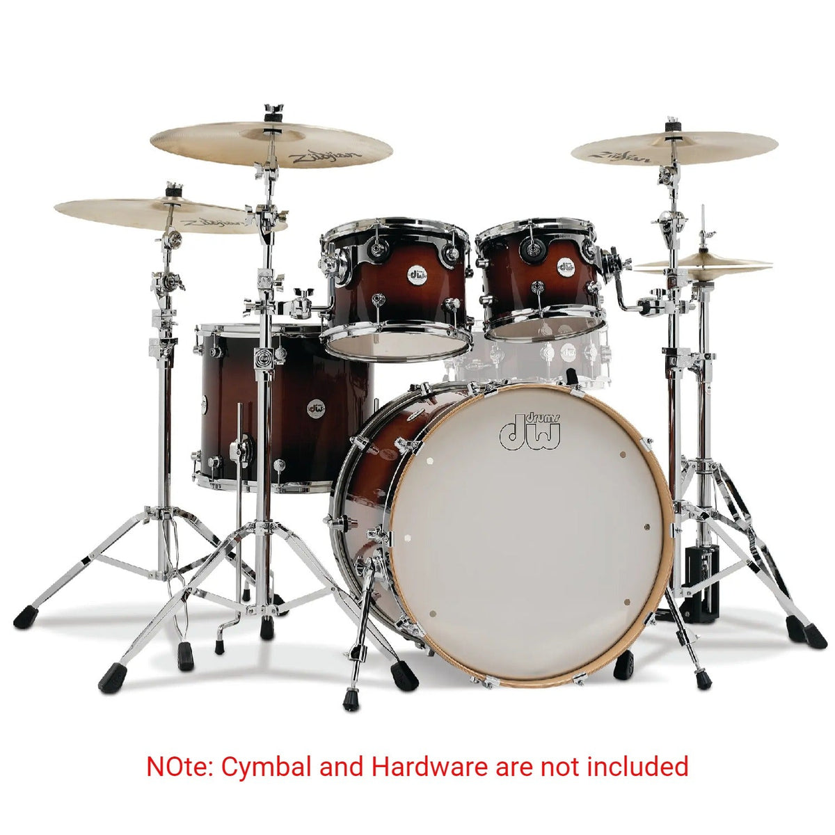 Dw Drum Workshop DDLG 2214 Design 4-Piece Acoustic Drum Kit
