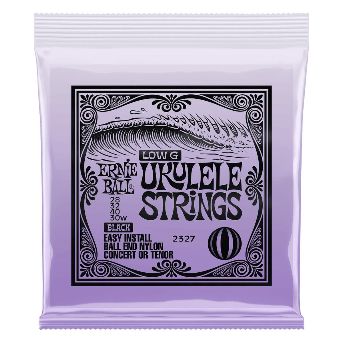 Ernie Ball Concert & Tenor Wound G Nylon Ball End Ukulele Strings