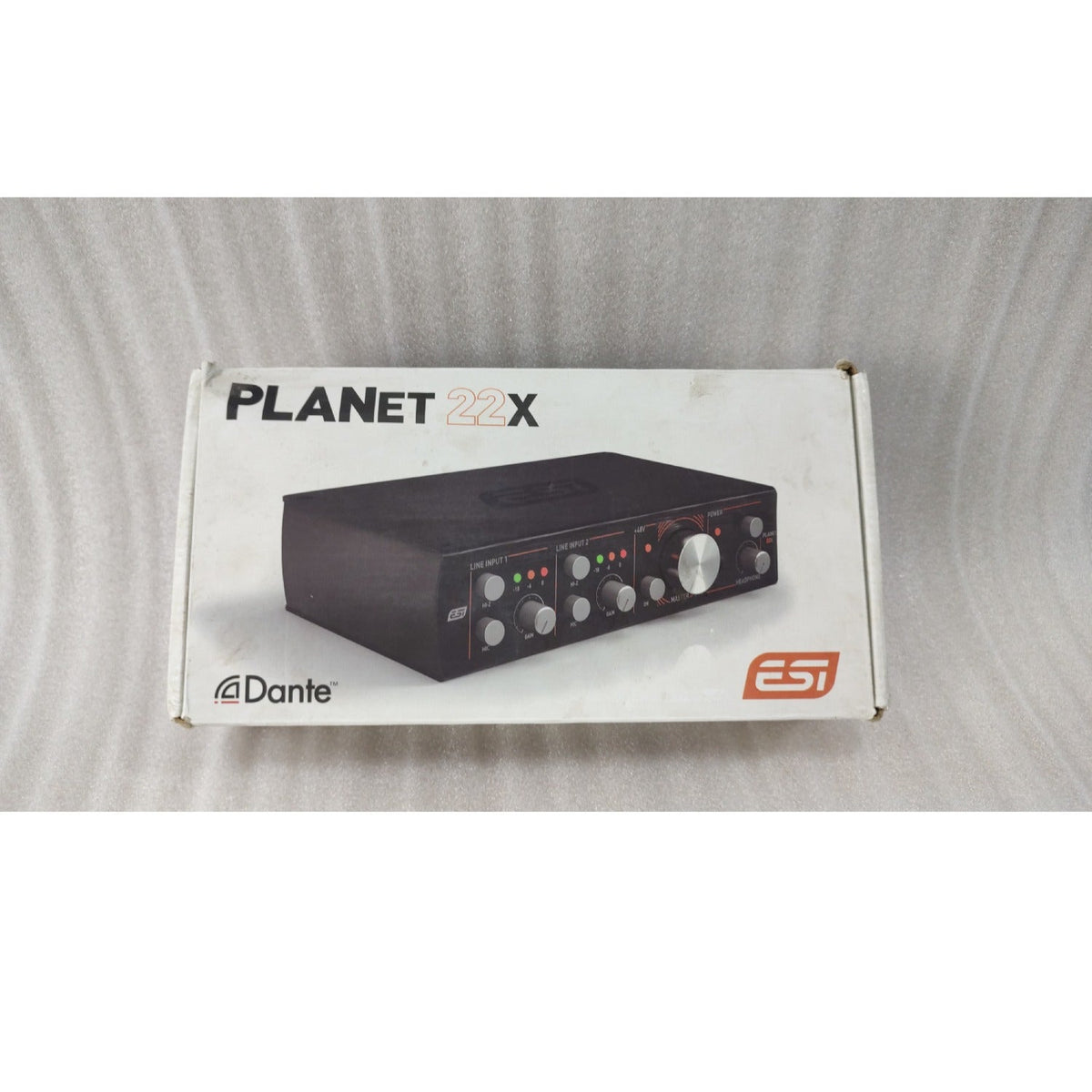 ESI Planet 22x 24-Bit Advanced Audio Interface with Dante Protocol - Open Box