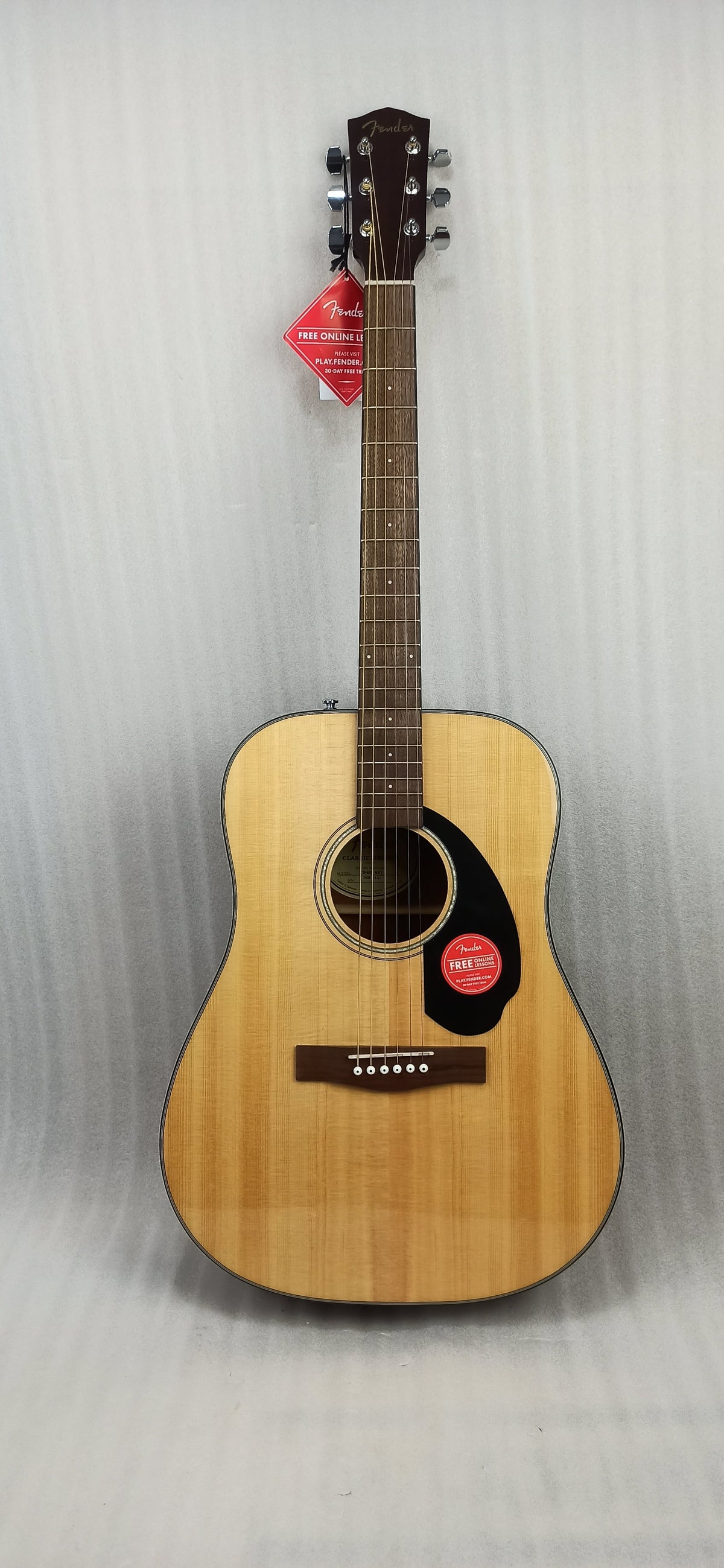 Fender CD-60S Acoustic Guitar - Natural - Open Box