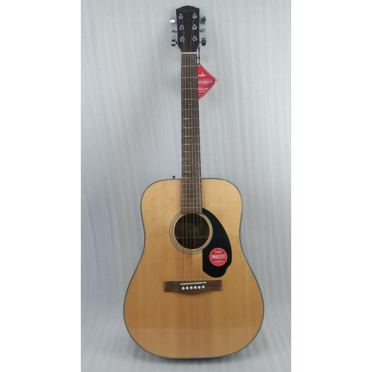 Fender CD 60 Dread V3 DS 6 String Acoustic Guitar with Dust Cover, Strap, Picks, Cloth & E-book - Open Box