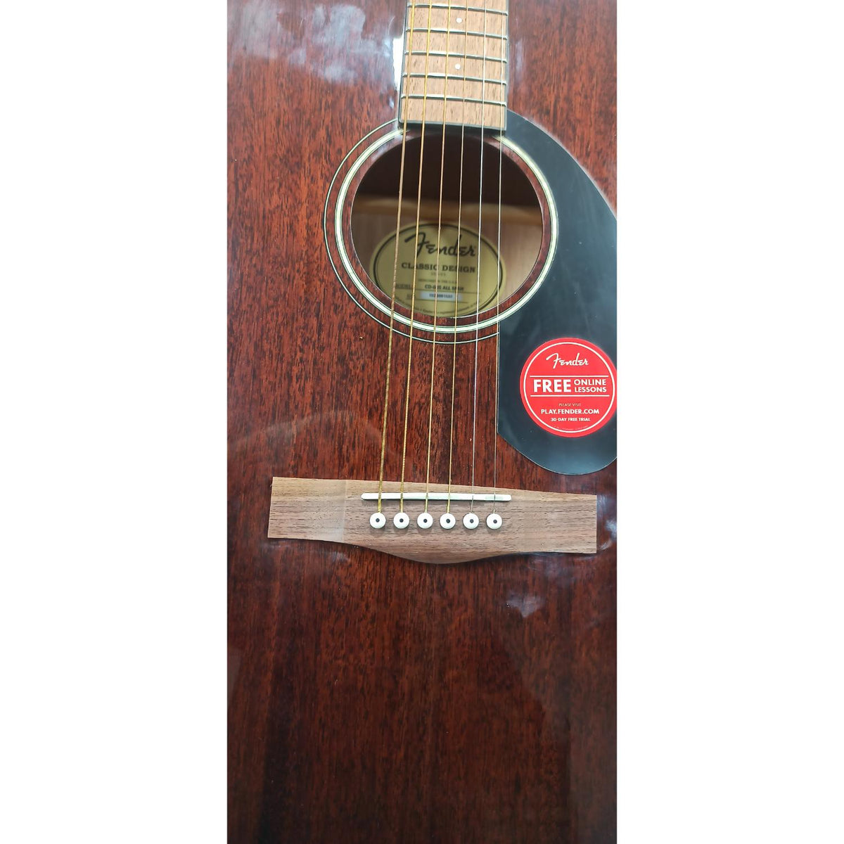 Fender CD 60S Dreadnought Acoustic Guitar All Mahogany - Open Box
