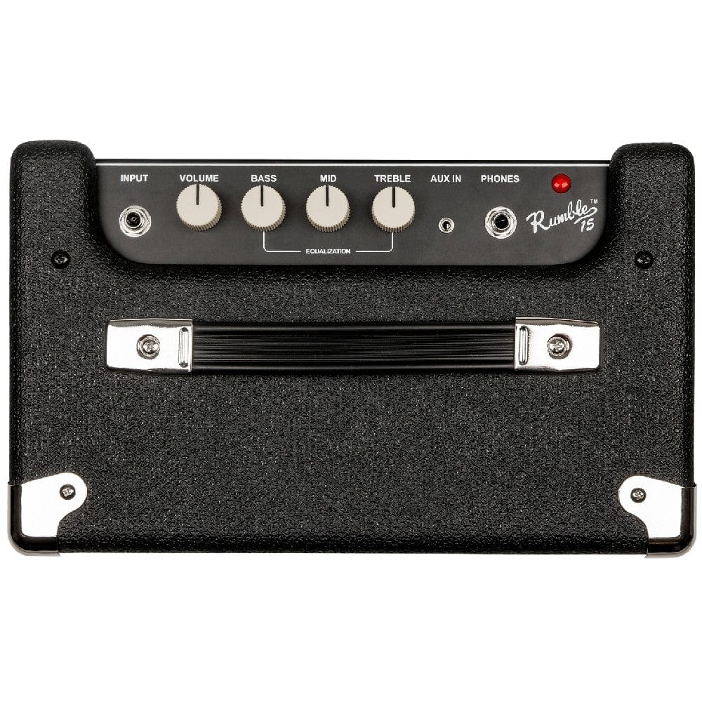 Fender Rumble 15 Watt V3 Combo Bass Guitar Amplifier
