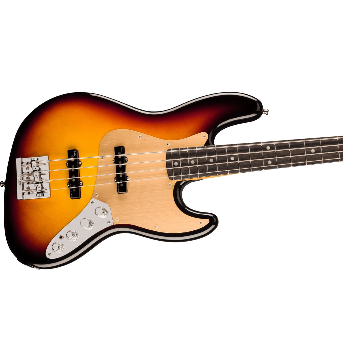 Fender American Ultra II Jazz 4 String Bass Guitar