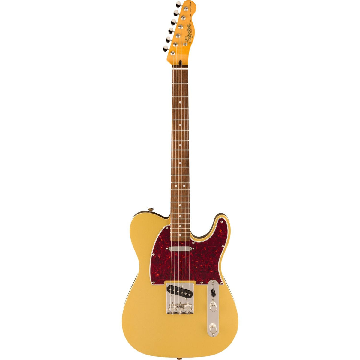 Fender Squier Limited Edition Classic Vibe 60s Custom Telecaster 6 String Electric Guitar - Aztec Gold