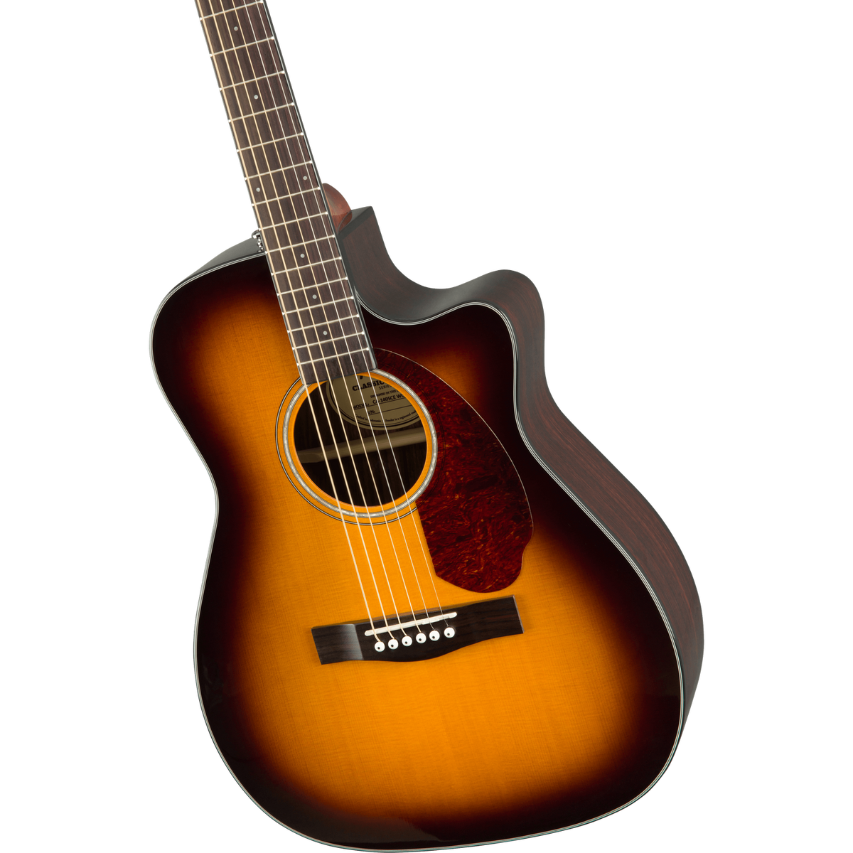 Fender CC-140SCE Concert Electro-Acoustic Guitar with Case