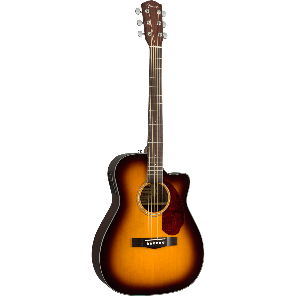 Fender CC-140SCE Concert Electro-Acoustic Guitar with Case