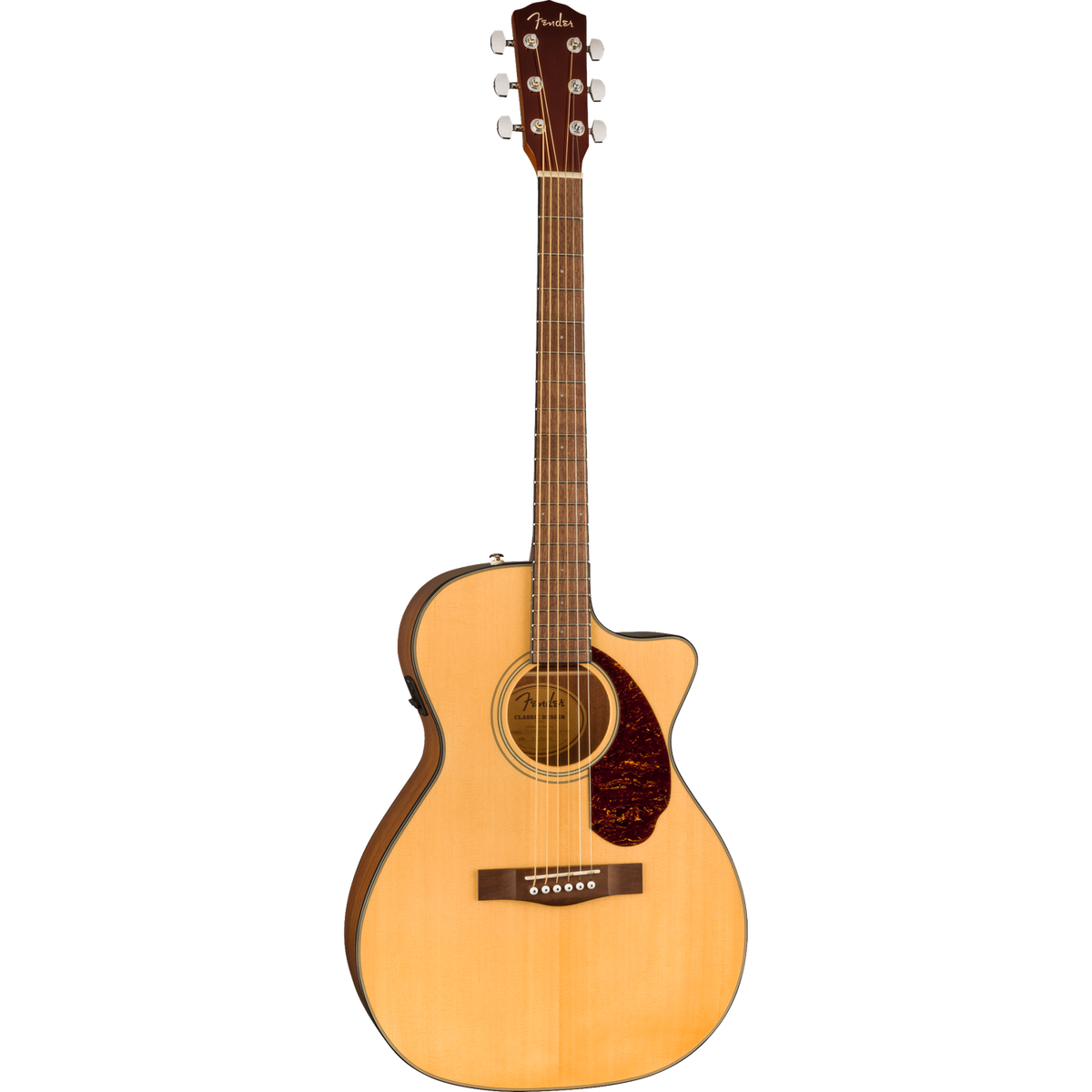Fender CC-140SCE Concert Electro-Acoustic Guitar with Case