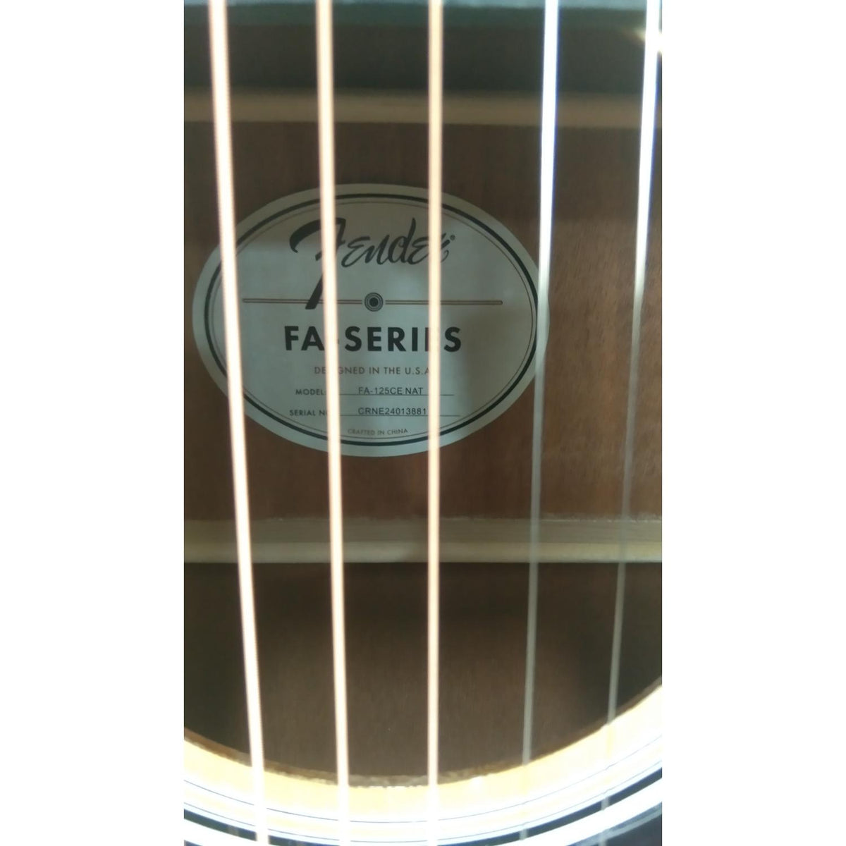 Fender FA-125CE Dreadnought Cutaway Electro Acoustic Guitar - Open Box