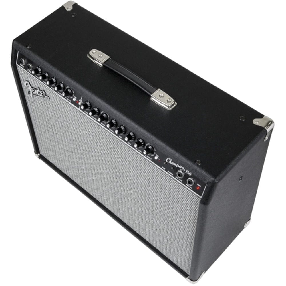Fender Champion 100 Watts Guitar Combo Amplifier with Cable, Polishing Cloth & E-Book