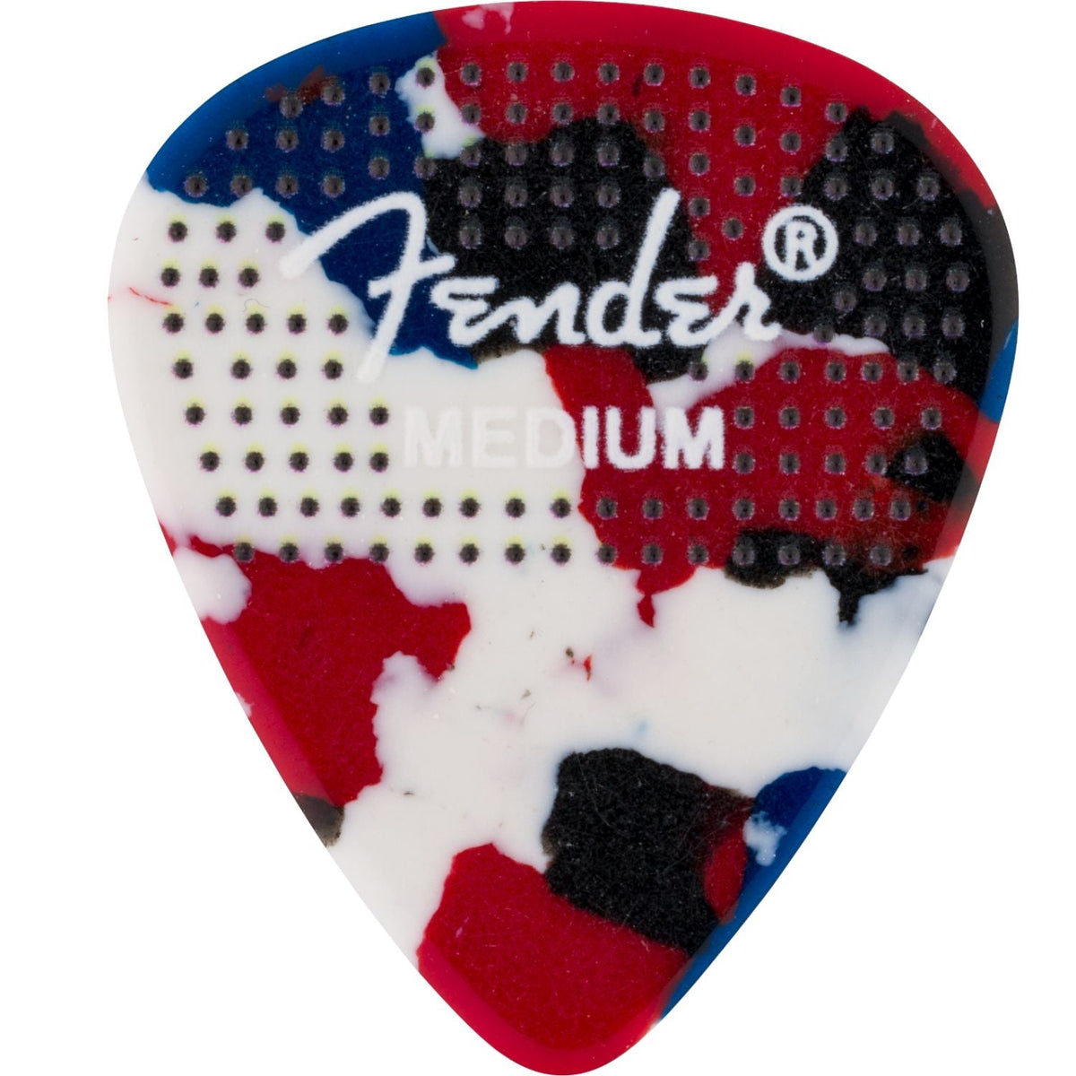 Fender Dotted Celluloid 351 Shape Guitar Pick - Pack of 12
