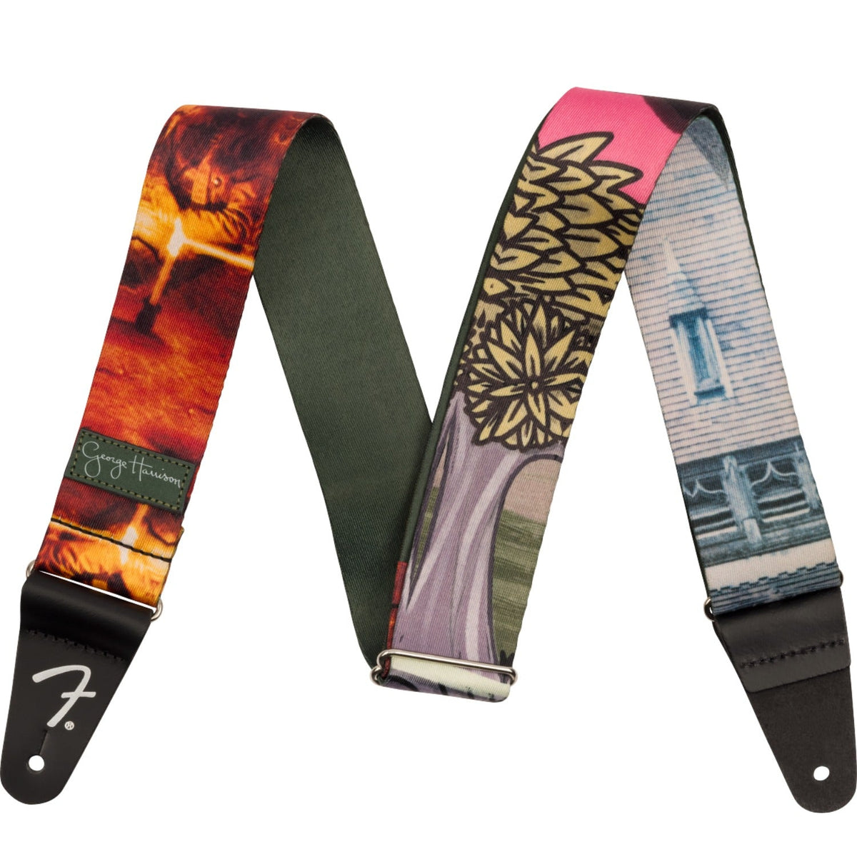 Fender George Harrison All Things Must Pass Friar Park Guitar Strap